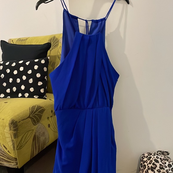 Lovely blue dress size 10 - Picture 3 of 3